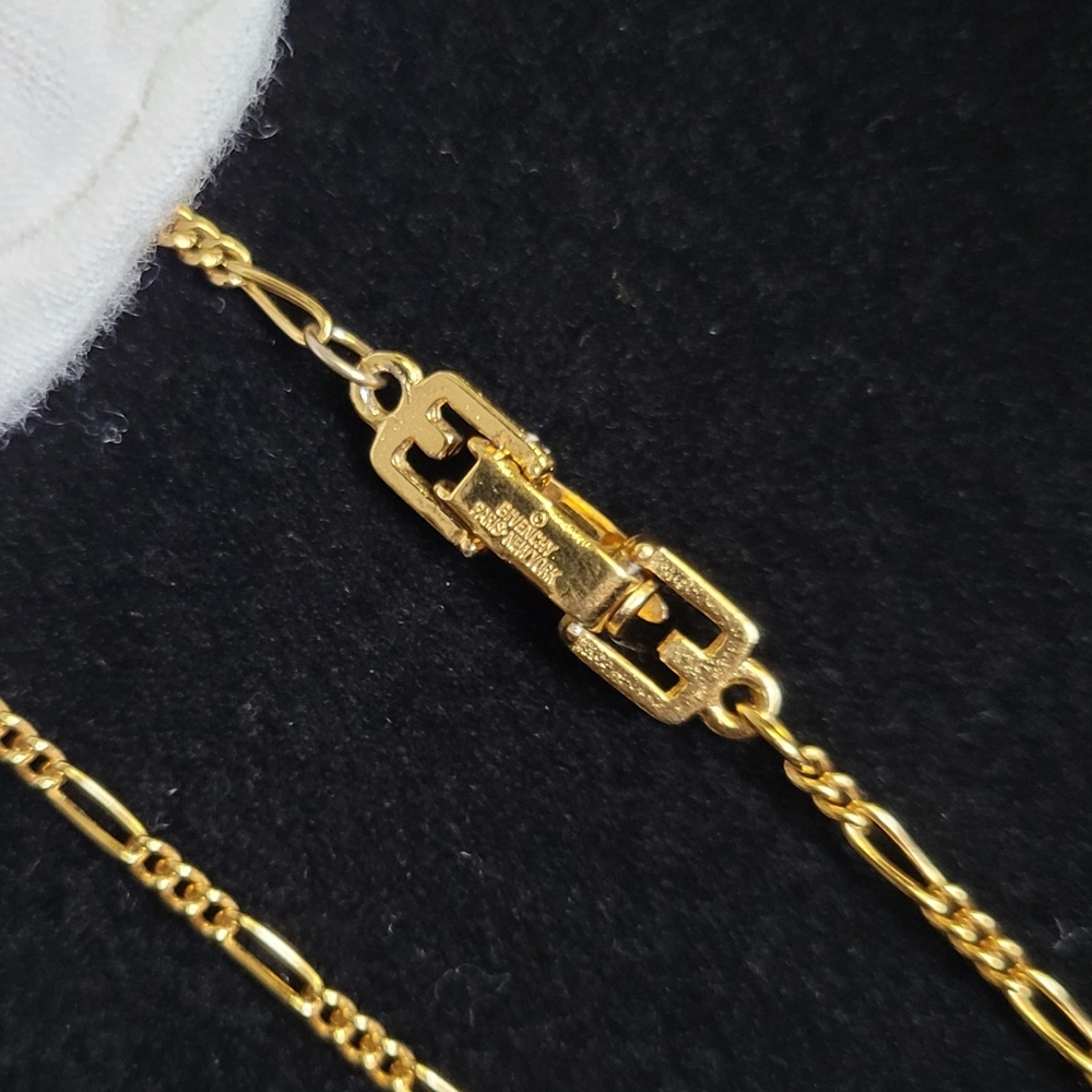 Givenchy G Rhinestone Necklace - Picture 8 of 9